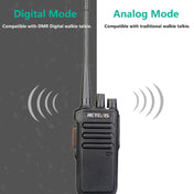 RETEVIS RT43 5W UHF 400-480MHz 32CHS DMR Digital Two Way Radio Handheld Walkie Talkie, US Plug(Black) Eurekaonline