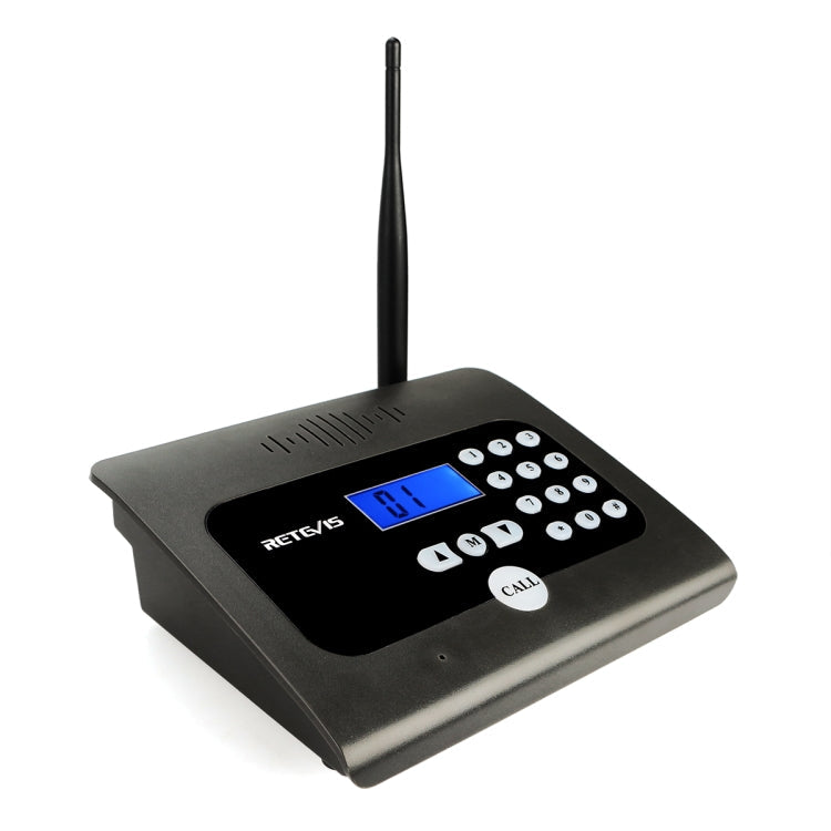 RETEVIS RT57 Wireless Business Calling Device Wireless Intercom System(Black) Eurekaonline