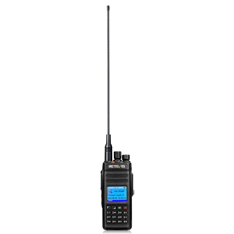 RETEVIS RT83 10W 400-470MHz 1024CHS Waterproof DMR Digital Dual Time Two Way Radio Walkie Talkie(Black) Eurekaonline