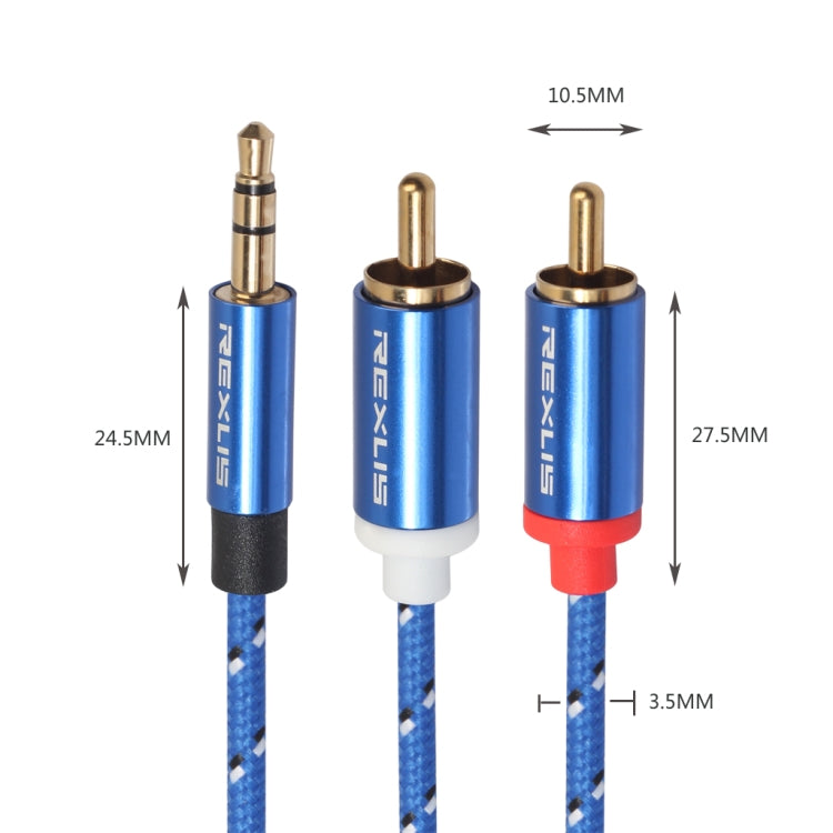 Cable 1.8 m Plug 3.5 mm a 3 Plug RCA