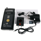 RF Signal Detector / Wireless & Wired Camera Detector / Bug Detector / Radio Frequency Devices with Digit Sensitivity Display (SH-055U8L)(Black) Eurekaonline