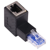 RJ45 Male to Female Converter 90 Degrees Extension Adapter for Cat5 Cat6 LAN Ethernet Network Cable Eurekaonline