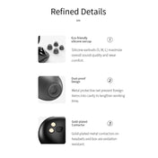 ROCK EB60 TWS Bluetooth 5.0 Mini Wireless Stereo Bluetooth Earphone(Black) Eurekaonline