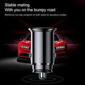 ROCK H15 Dual Port USB + USB-C / Type-C PD30W Car Charger (Black) Eurekaonline