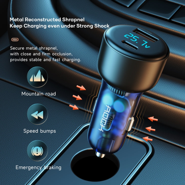  USB-C + USB Dual Ports Car Charger Eurekaonline