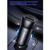 ROCK Space H12 PD 20W Type-C / USB-C + USB Fast Charging Car Charger(Black) Eurekaonline