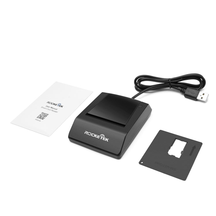 ROCKETEK RT-SCR4 CAC IC SIM Chip Smart Card Reader Eurekaonline