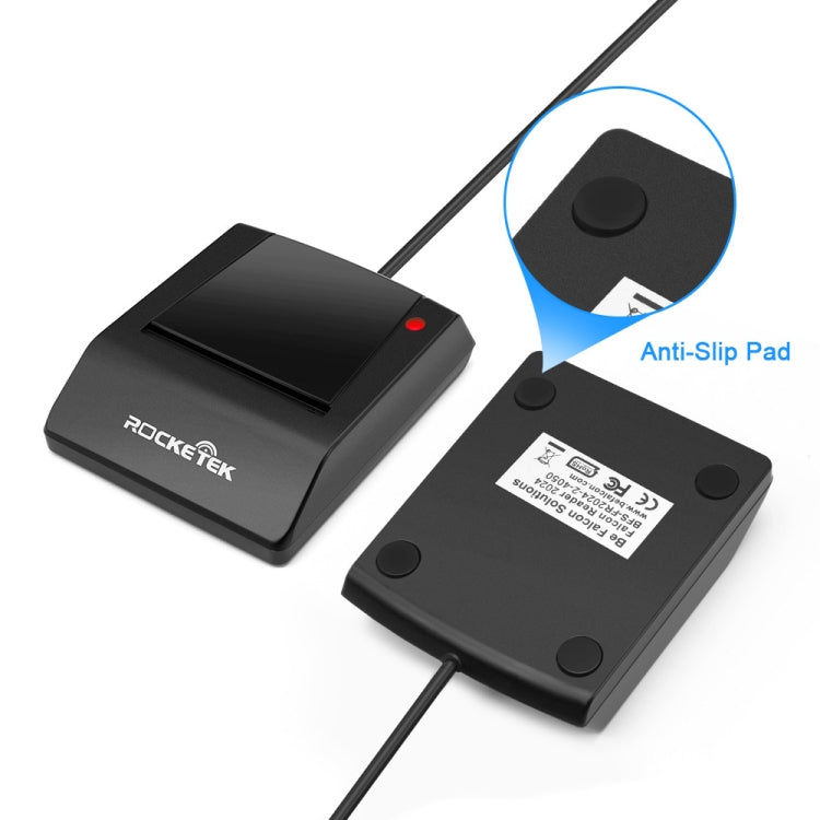 ROCKETEK RT-SCR4 CAC IC SIM Chip Smart Card Reader Eurekaonline