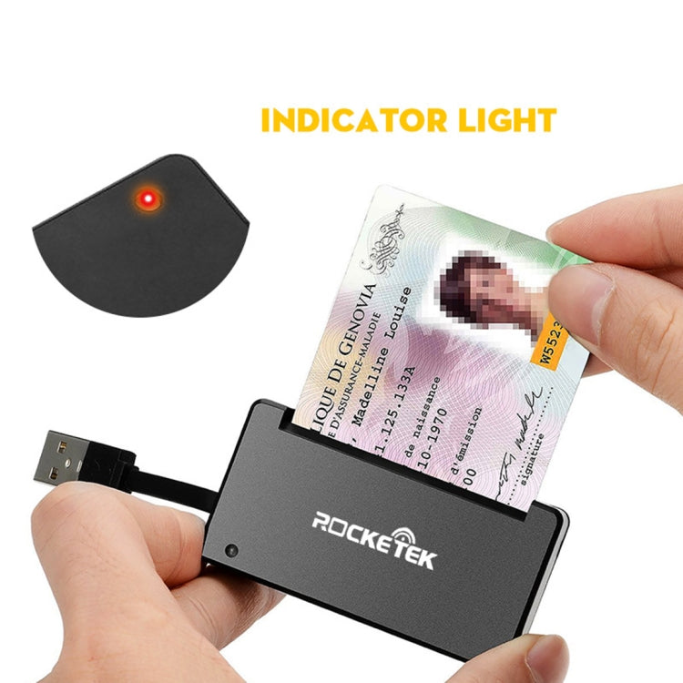ROCKETEK SCR3 CAC ID SIM Chip Smart Card Reader Eurekaonline