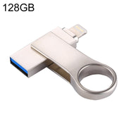 RQW-10D 2 in 1 USB 2.0 & 8 Pin 128GB Flash Drive Eurekaonline