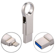 RQW-10D 2 in 1 USB 2.0 & 8 Pin 128GB Flash Drive Eurekaonline