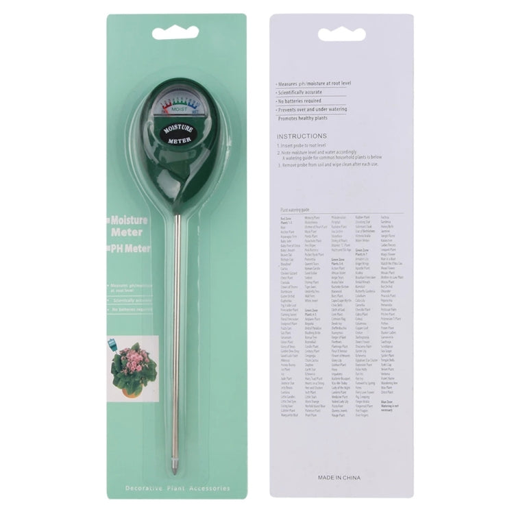 RZ100 Mini Soil PH Moisture Humidity Measuring PH Meter Soil Moisture Monitor Hygrometer Gardening Plant Farming Moisture Tester Eurekaonline