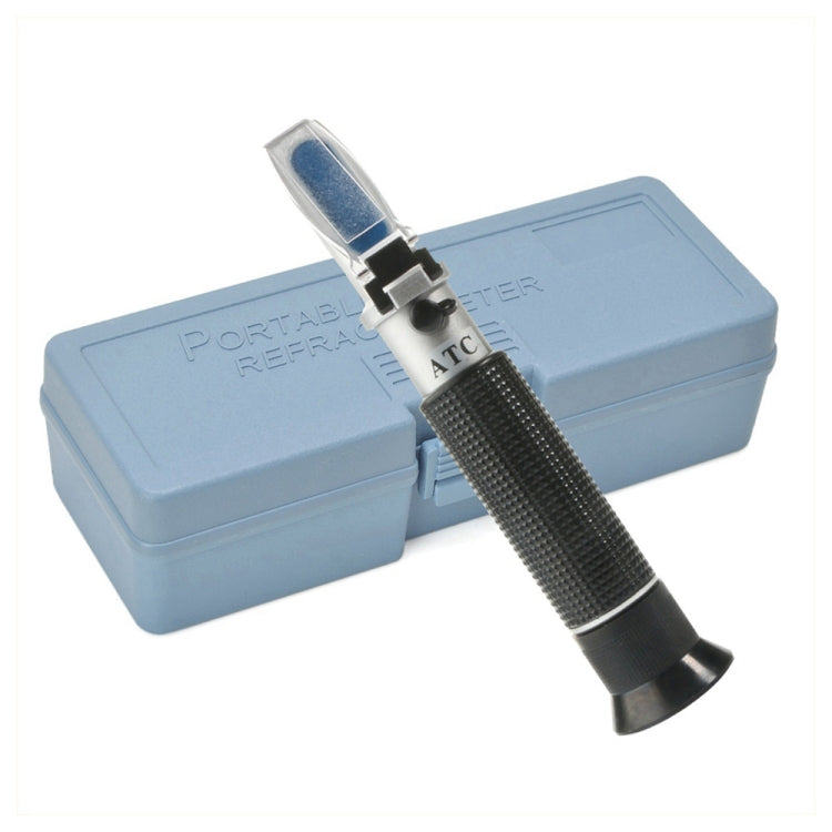 RZ116 Refractometer Alcohol Portable Automatic Digital Refractometer 0-80 Glycol Handheld Atc Brix Refractometer Beer Box Eurekaonline