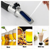 RZ120 Genuine Refractometer Beer Brix Wort Sugar Alcohol Specific Gravity Handheld Tool Hydrometer Eurekaonline