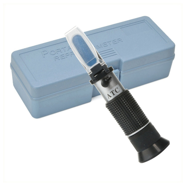 RZ121 Alcohol Refractometer Grape Wine Sugar Content 0~25% Alcohol Concentration 0~40% Brix Tester Meter ATC Handheld Tool Eurekaonline