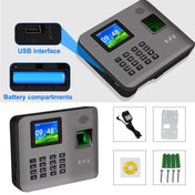 Realand AL325D Fingerprint Time Attendance with 2.4 inch Color Screen & ID Card Function & WiFi & Battery Eurekaonline