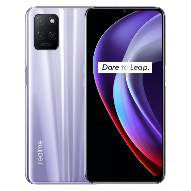 Realme V11s 5G, 4GB+128GB, Dual Back Cameras, Side Fingerprint Identification, 5000mAh Battery, 6.5 inch Realme UI 2.0 / Android 11 MediaTek Dimensity 810 Octa Core up to 2.4GHz, Network: 5G, Support Google Play(Twilight Purple) Eurekaonline