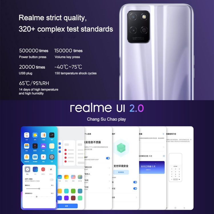 Realme V11s 5G, 4GB+128GB, Dual Back Cameras, Side Fingerprint Identification, 5000mAh Battery, 6.5 inch Realme UI 2.0 / Android 11 MediaTek Dimensity 810 Octa Core up to 2.4GHz, Network: 5G, Support Google Play(Twilight Purple) Eurekaonline