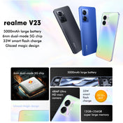 Realme V23 5G, 48MP Camera, 12GB+256GB, Dual Back Cameras, Side Fingerprint Identification, 5000mAh Battery, 6.58 inch Realme UI 3.0 / Android 12 MediaTek Dimensity 810 Octa Core up to 2.4GHz, Network: 5G, Support Google Play(Black) Eurekaonline