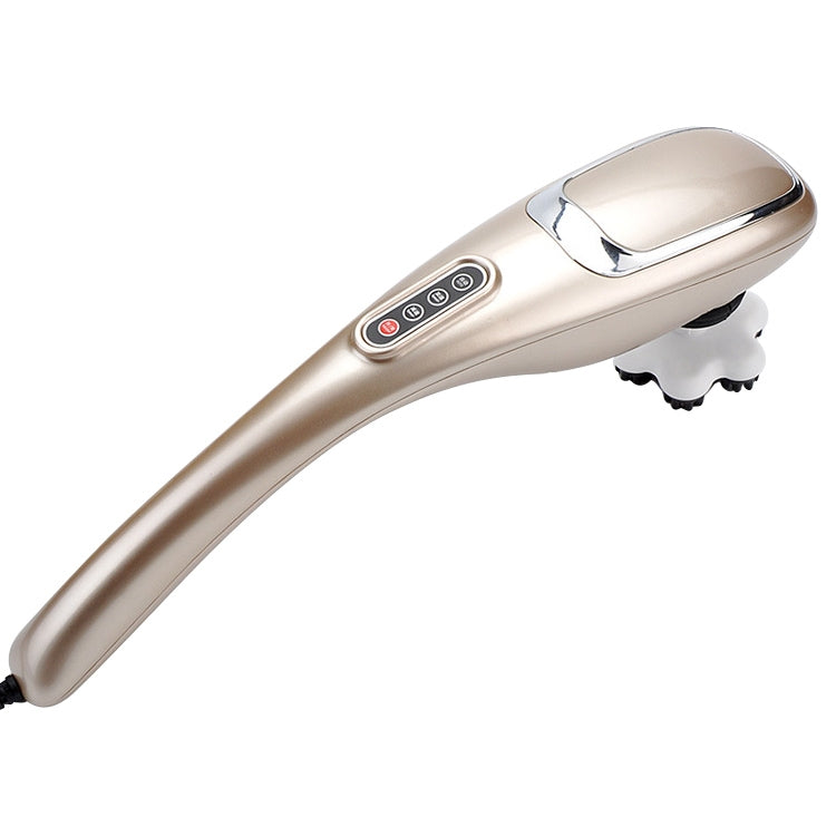 Rechargeable Dolphin Massager Electric Cervical Massage Stick A10 Straight Plug, Plug Type:US Plug Eurekaonline