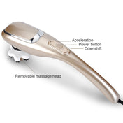Rechargeable Dolphin Massager Electric Cervical Massage Stick A15 Charging, Plug Type:US Plug Eurekaonline