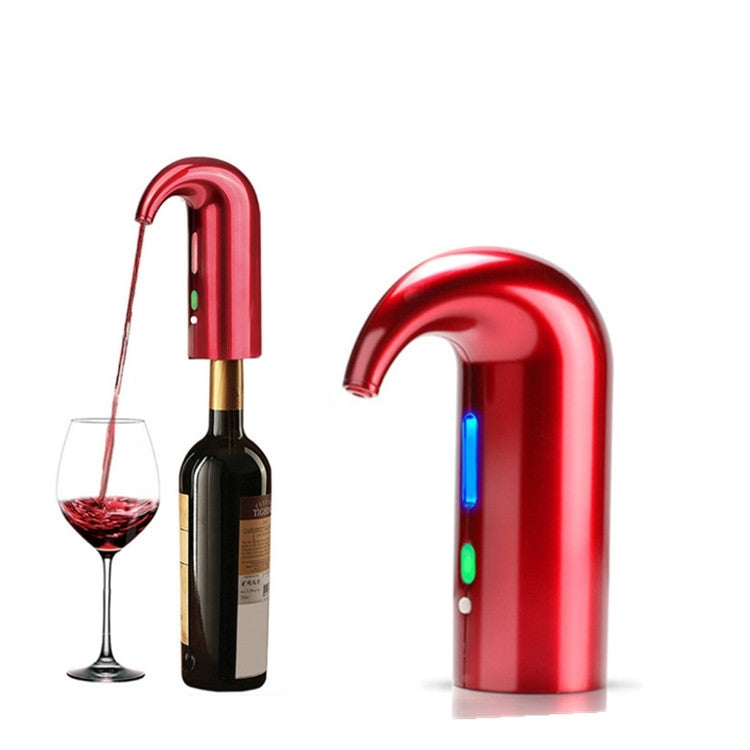 Red Wine USB Rechargeable Quick Decanter Intelligent Wine Decanter, Color:Red Eurekaonline