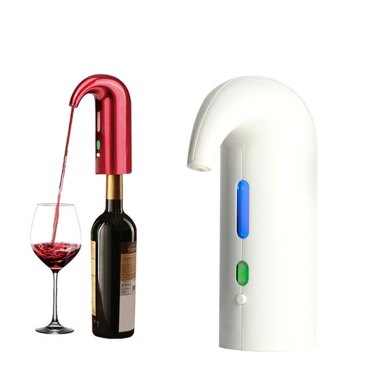 Red Wine USB Rechargeable Quick Decanter Intelligent Wine Decanter, Color:White Eurekaonline