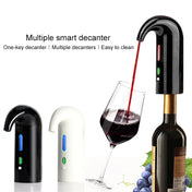 Red Wine USB Rechargeable Quick Decanter Intelligent Wine Decanter, Color:White Eurekaonline