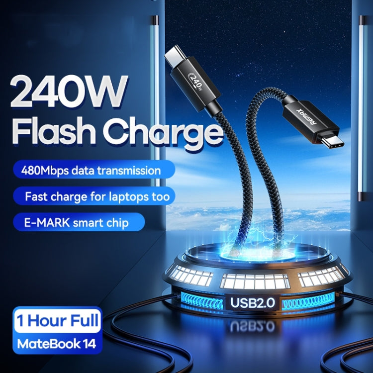 Type-C USB2.0  240W Fast Charging Data Cable, Length:1m Eurekaonline