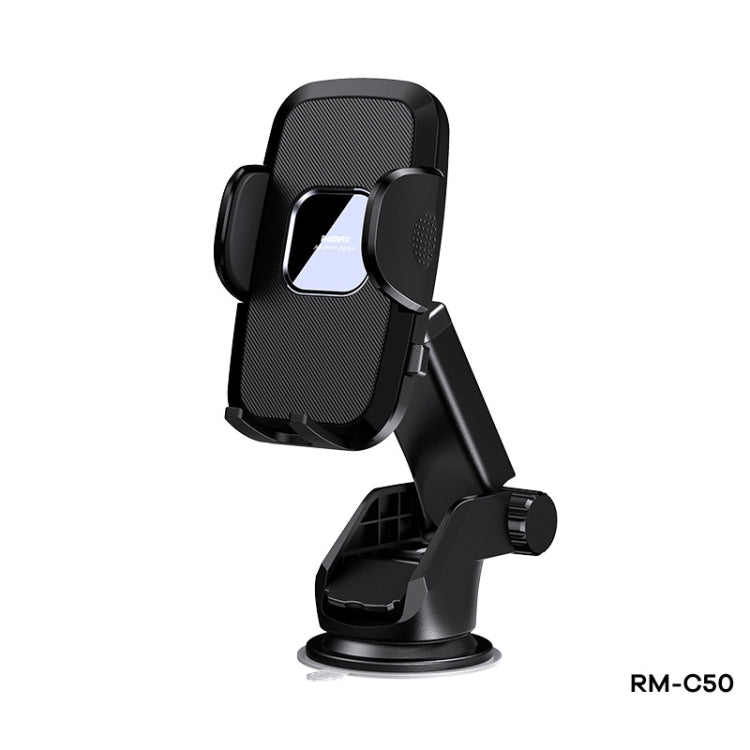 Remax RM-C50 Tuxn Series Car Mobile Phone Holder Bracket(Black) Eurekaonline