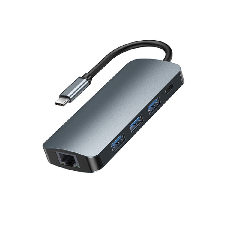  USB-C HUB Docking Station(Dark Grey) Eurekaonline