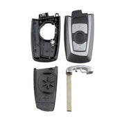 Replacement Car Key Case for BMW 3 Button Car Keys, without Battery Eurekaonline