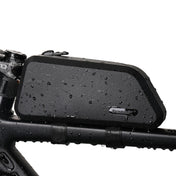 Rhinowalk K30 Waterproof Bicycle Top Tube Package Mountain Bike Hard Shell Front Beam Bag(Black) Eurekaonline