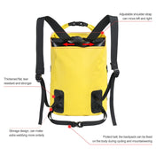 Rhinowalk X20311 25L Waterproof Outdoor Riding Backpack Sports Drifting Diving Bag(Yellow) Eurekaonline