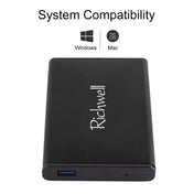 Richwell SATA R2-SATA-1TGB 1TB 2.5 inch USB3.0 Super Speed Interface Mobile Hard Disk Drive(Black) Eurekaonline