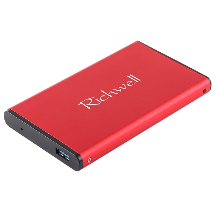 Richwell SATA R2-SATA-1TGB 1TB 2.5 inch USB3.0 Super Speed Interface Mobile Hard Disk Drive(Red) Eurekaonline