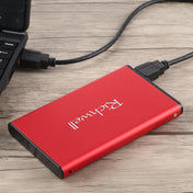 Richwell SATA R2-SATA-2TB 2TB 2.5 inch USB3.0 Super Speed Interface Mobile Hard Disk Drive(Red) Eurekaonline