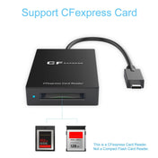 Rocketek CR315 USB3.1 Gen2 Type-C CFexpress Type B Card Reader(Black) Eurekaonline