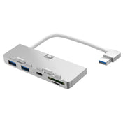 Rocketek For iMac Type-C / USB-C + Dual USB3.0 + SD / TF Multi-function HUB Expansion Dock Eurekaonline