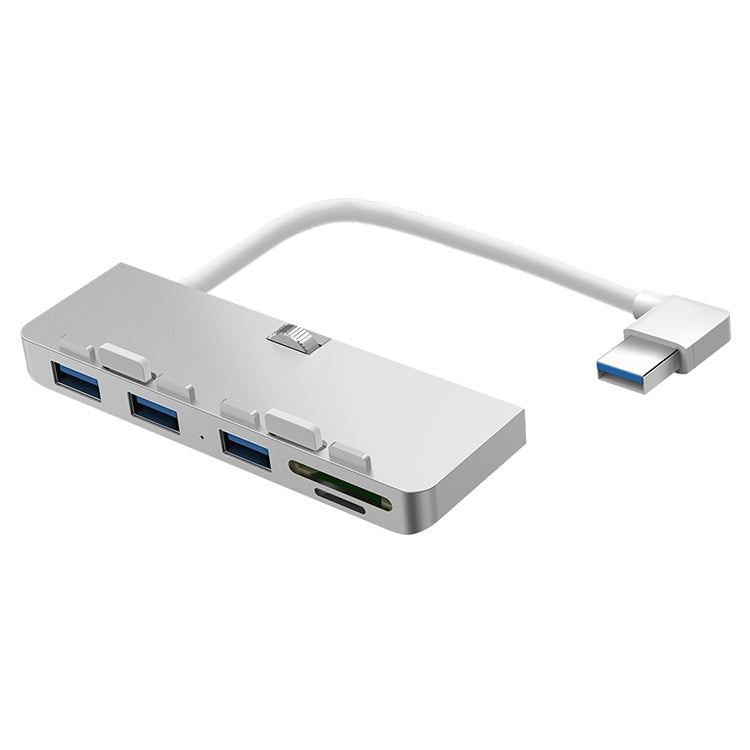 Rocketek For iMac USB3.0 x 3 + SD / TF Multi-function HUB Expansion Dock Eurekaonline