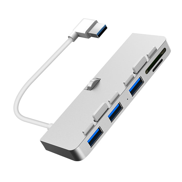 Rocketek For iMac USB3.0 x 3 + SD / TF Multi-function HUB Expansion Dock Eurekaonline