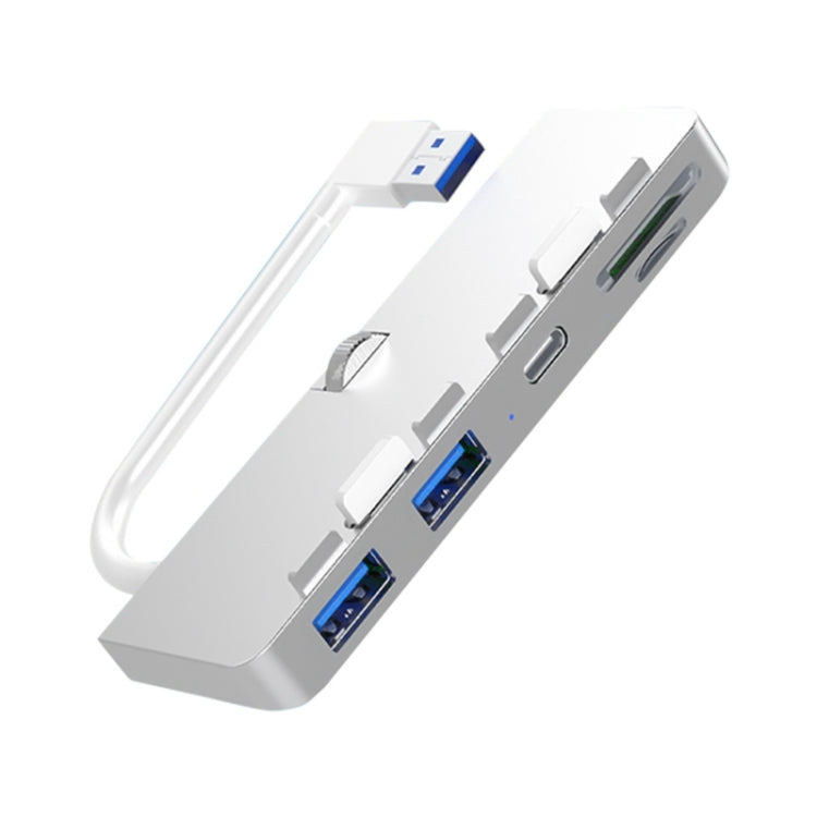 Rocketek HC413 Type-C + USB3.0 x 2 + SD / TF Card Reader HUB Adapter Eurekaonline