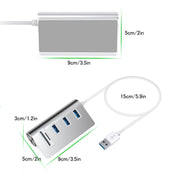 Rocketek HC422 USB3.0 x 3 + SD / TF Card Reader HUB Adapter Eurekaonline