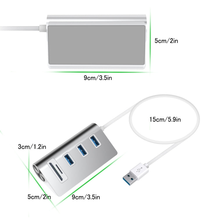  TF Card Reader HUB Adapter Eurekaonline