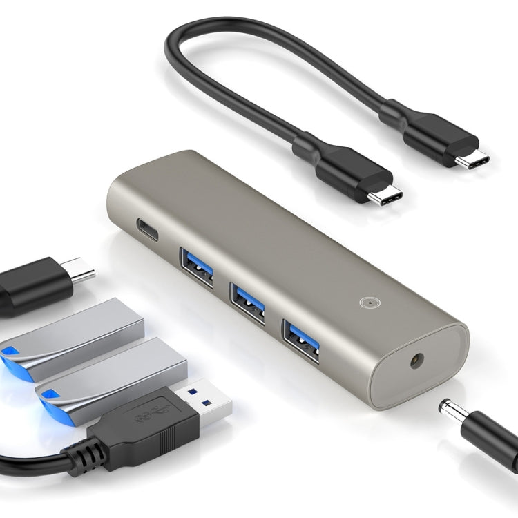 Rocketek HC466 USB3.2 Gen2 Type-C 4 in 1 HUB Adapter Eurekaonline