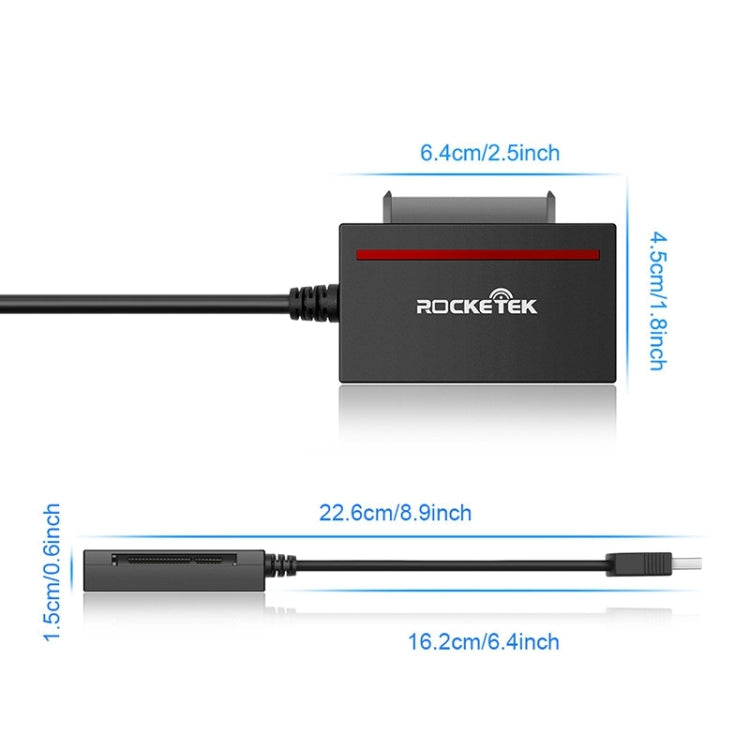 Rocketek RT-CFST1 USB3.0 to SATA / CF Card Reader Eurekaonline