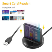Rocketek SCR02 Desktop USB2.0 SIM / CAC Smart Card Reader (Black) Eurekaonline