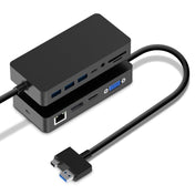 Rocketek SH701 11 in 1 100M RJ45 / USB 3.0 HUB Adapter for Surface Pro 5 / 6 Eurekaonline