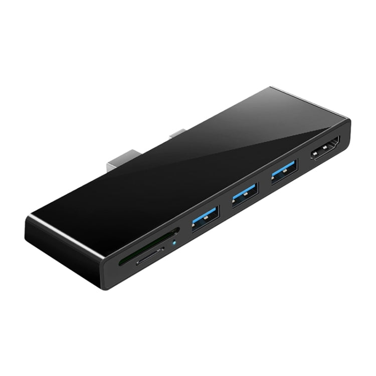 Rocketek SH768 6 in 1 USB 3.0 / HDMI / SD / TF HUB Adapter for Surface Pro 4 Eurekaonline