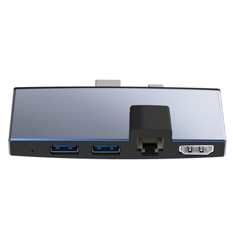 Rocketek SUR759 6 in 1 USB 3.0 / LAN / 4K HDMI / SD / TF HUB Adapter Eurekaonline